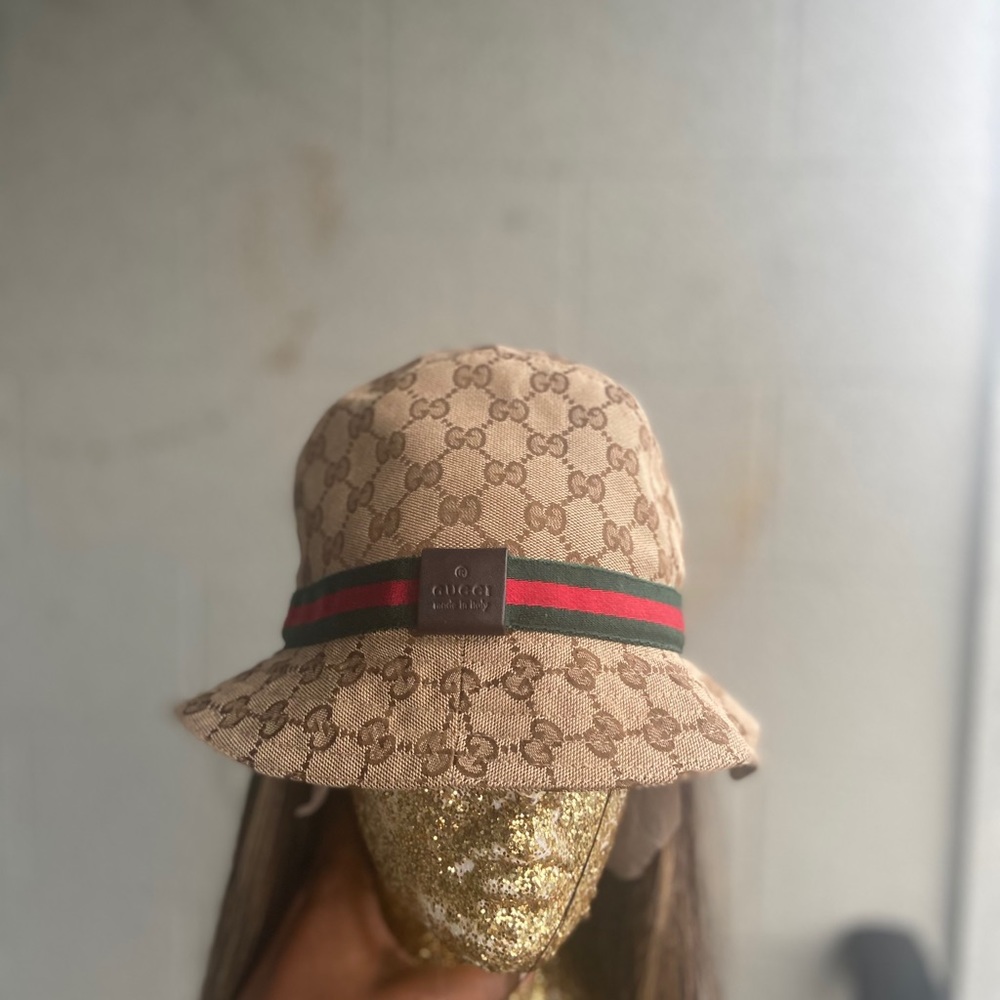Gucci Monogram Bucket Hat